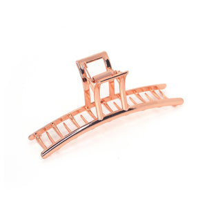 rose gold large claw clip hair accessory