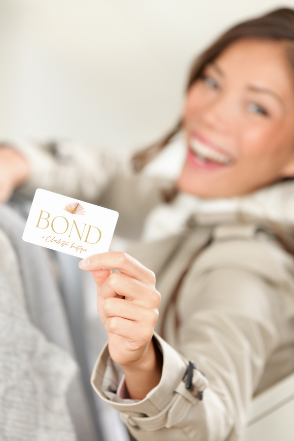 Bond Gift Card